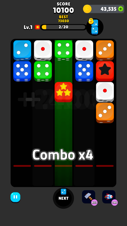 #4. Dice Shot (iOS) 由: Seongjin Kim