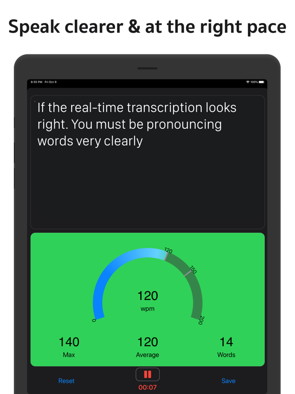 Screenshot #6 pour Live Transcribe: Transcrybr