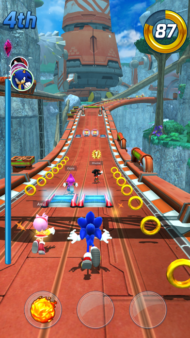 screenshot of Sonic Forces PvP Racing Battle 3