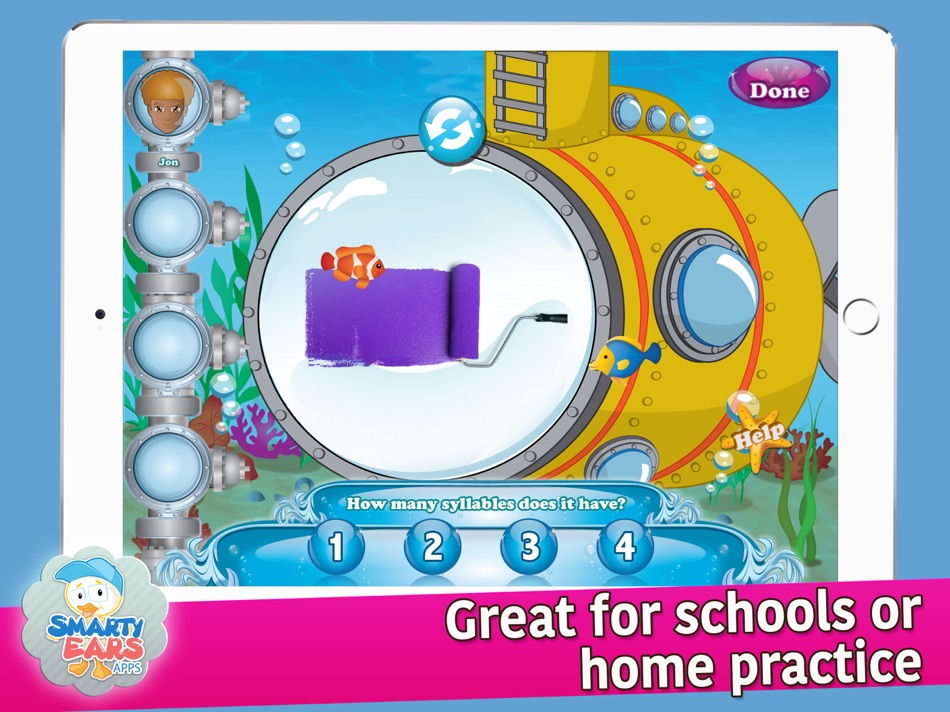 #8. Syllables Splash (iOS) 由: Smarty Ears
