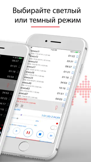 Скриншот Alon Dictaphone - Диктофон на iPhone 2