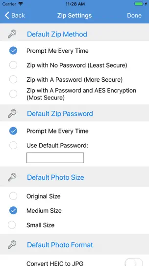 IZip Pro -Zip Unzip Unrar Tool iPhone Ekran Görüntüsü 7