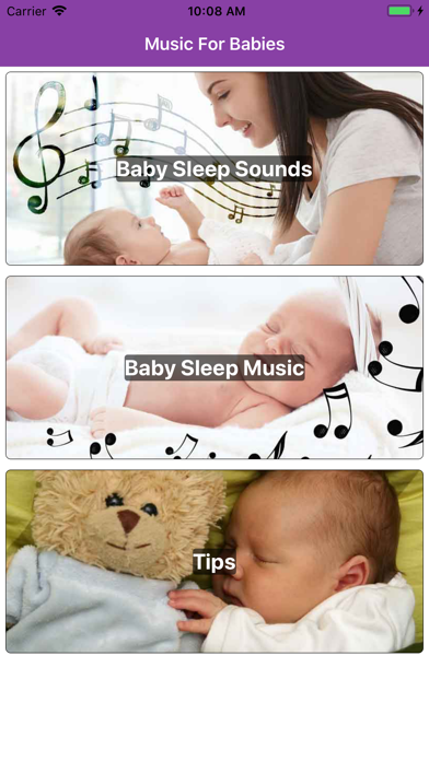 Baby Sleep Music & Songs Screenshot