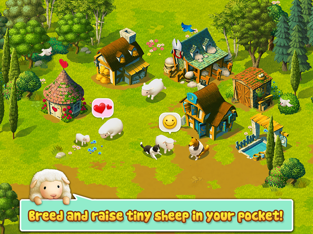 ‎Tiny Sheep : Pet Sim on a Farm Screenshot