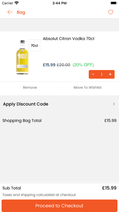 The Food Bev Screenshot