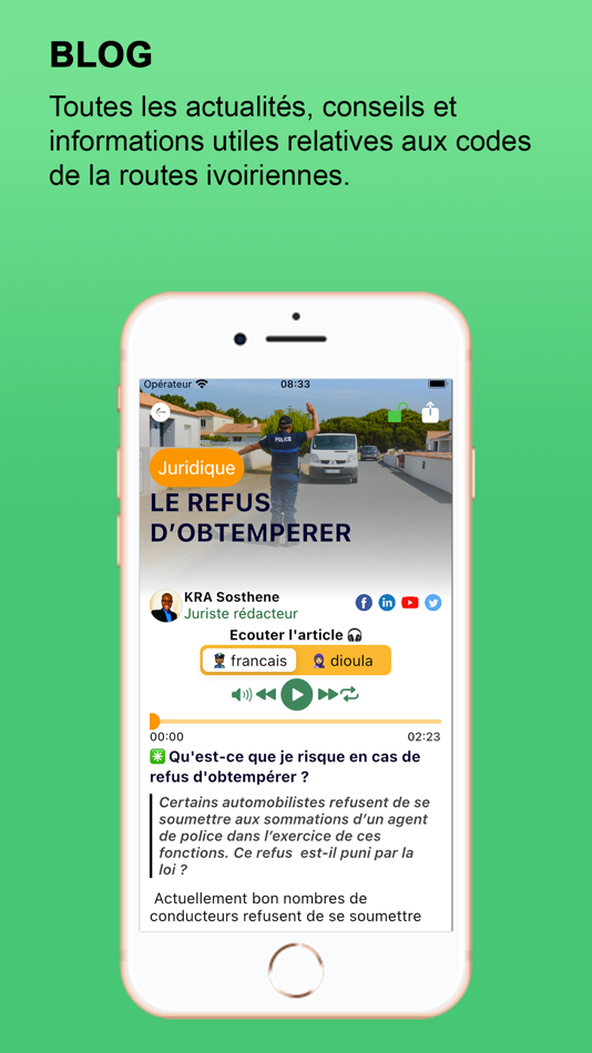 #2. Conduire en Côte d'Ivoire (iOS) 由: jurisintelligence Sarl