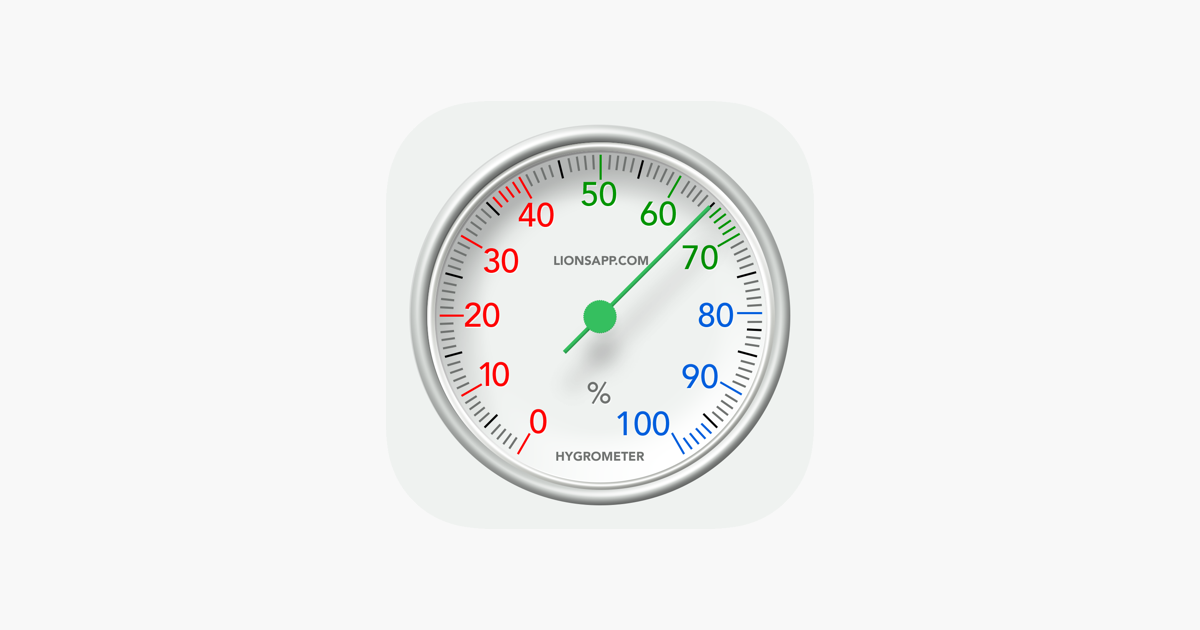 Hygrometer - Air humidity on the App Store