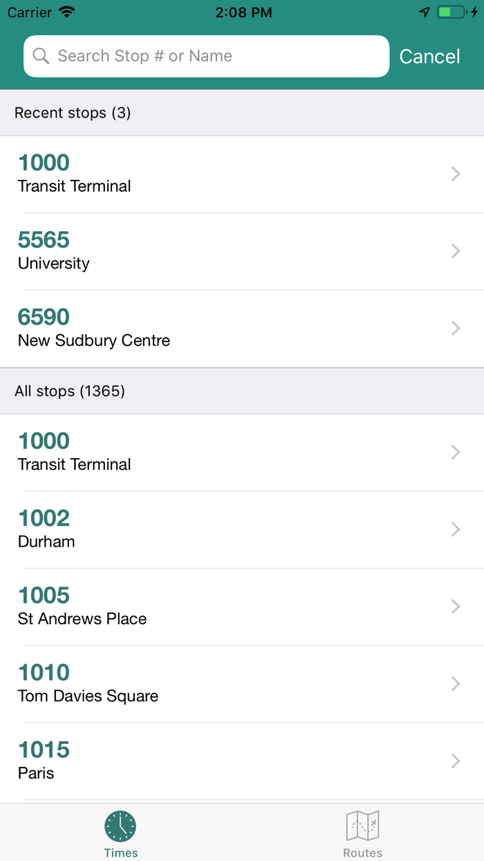 Sudbury Transit GOVA