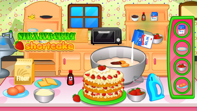Cooking strawberry short cake Screenshot