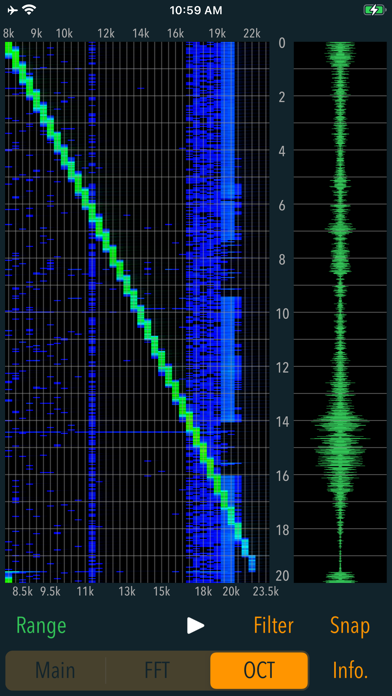 High-Frequency Noise Monitor Screenshot