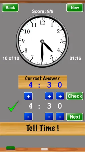 Tell Time ! ! screenshot 1