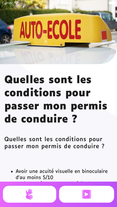sens - Déficients Sensoriels Screenshot