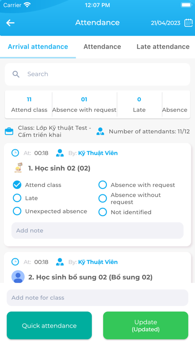 KidsOnline Teacher Screenshot