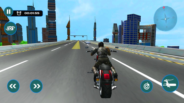 Furious City Moto Bike Rider screenshot-4