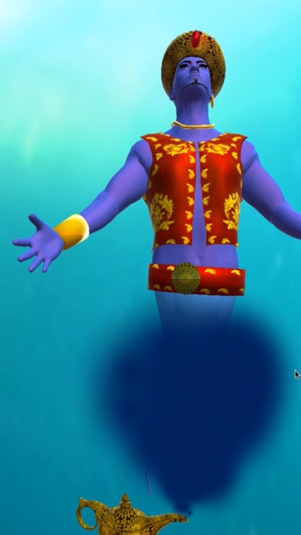 Genie lamp make me wish