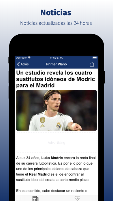 Screenshot #1 pour Bernabéu Digital