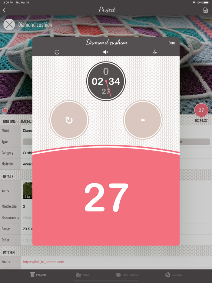 Yarnal - Knitting and Crochet