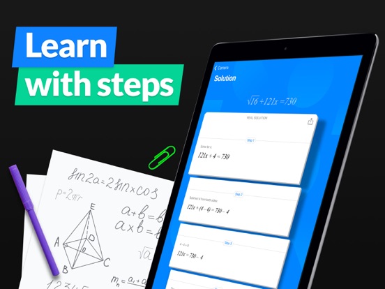 SnapCalc - Math Problem Solver iPad screenshot 7 - Education app