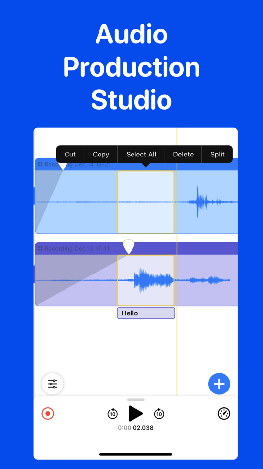 #1. Pompom - Audio Editing Studio (macOS) 由: Michal Smialko