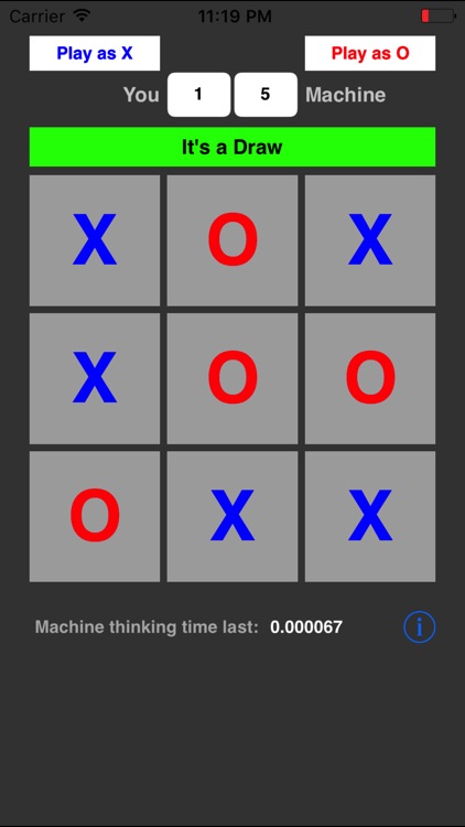 AI x0 (Tic-tac-toe) UNBEATABLE