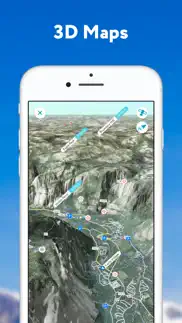 hiking & skiing - peakvisor iphone screenshot 1