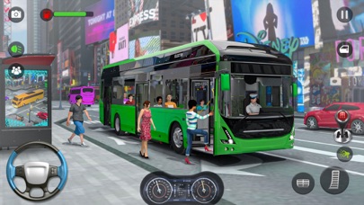 Bus Driving Simulator Games 3d Screenshot