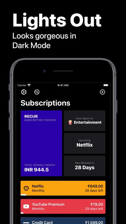 Recur - Subscription Manager screenshot-6