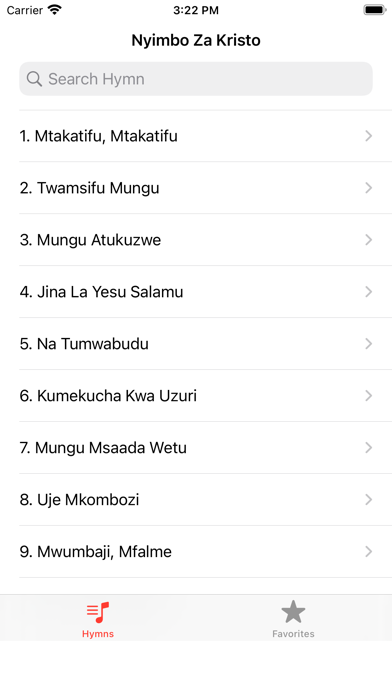 Nyimbo Za Kristo - SDA Hymns Screenshot