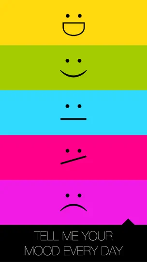 Captura de pantalla de Mr Mood en iPhone 2