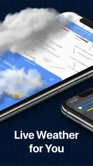 weather radar live temperature iphone screenshot 1
