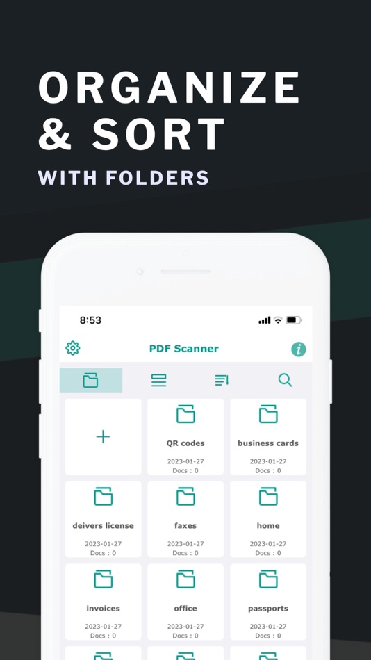 #8. Scanner - convert photo to pdf (iOS) 由: Editr Apps Inc.