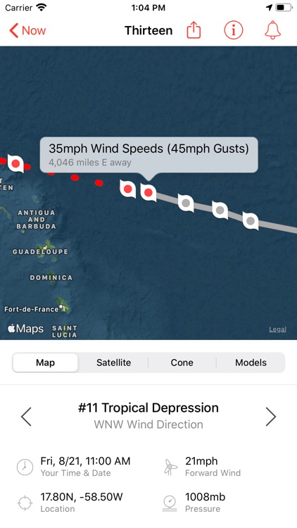 My Hurricane Tracker & Alerts