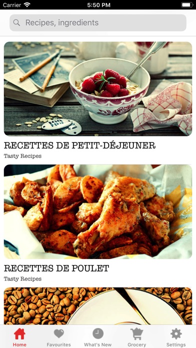 Screenshot #1 pour recettes de perte de poids