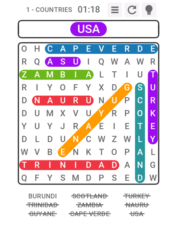 Screenshot #6 pour Word Search Mania