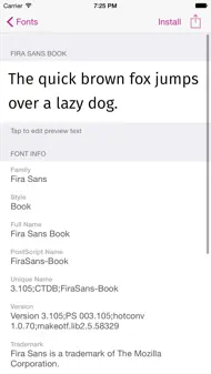 FondFont: Install System Fonts iphone bilder 2