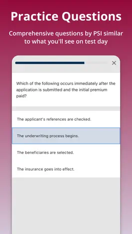 Game screenshot PSI Test Prep apk