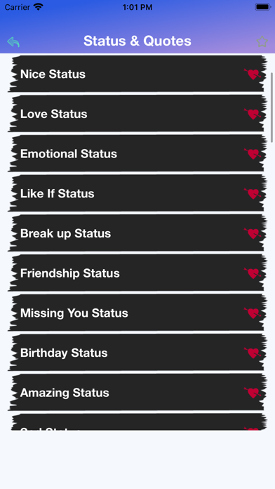 Love Quotes Status For Lovers Screenshot