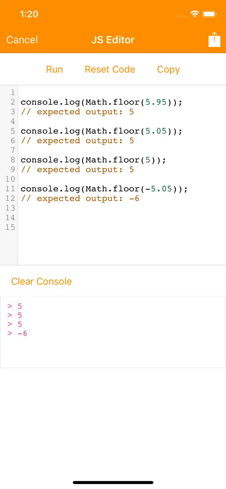 Javascript Learn & Code editor