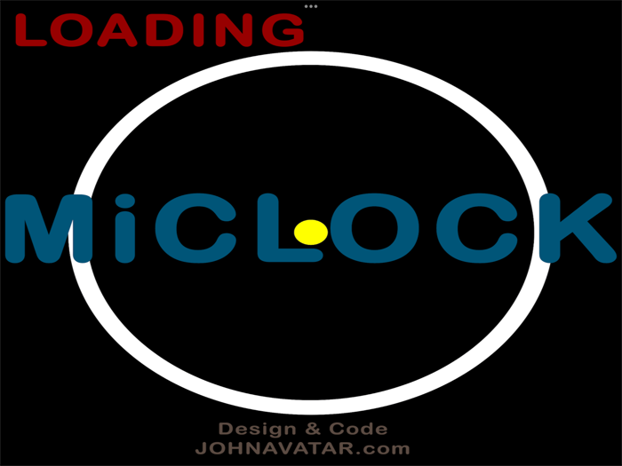 MiCLOCK WEATHER Bedside and ALL