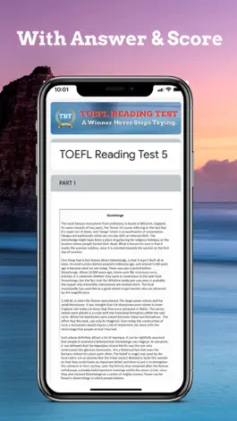 Game screenshot EZ Test - TOEFL® Reading hack