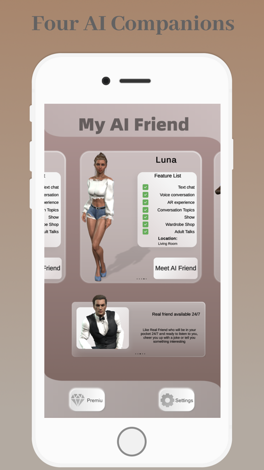 #2. My AI Friend - Virtual Chatbot (iOS) 由: SUN TEAME PTE. LTD.