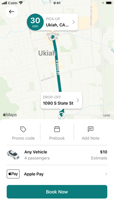 Redwood Taxi Screenshot