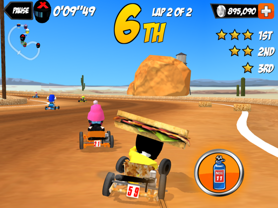 Kart Stars iPad app afbeelding 2