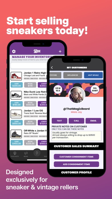 SBXX : Sneaker Resellers Screenshot