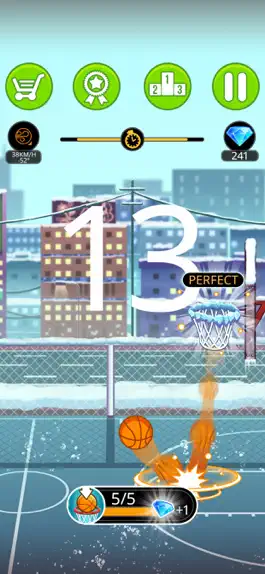 Game screenshot Basketball serial shooter apk
