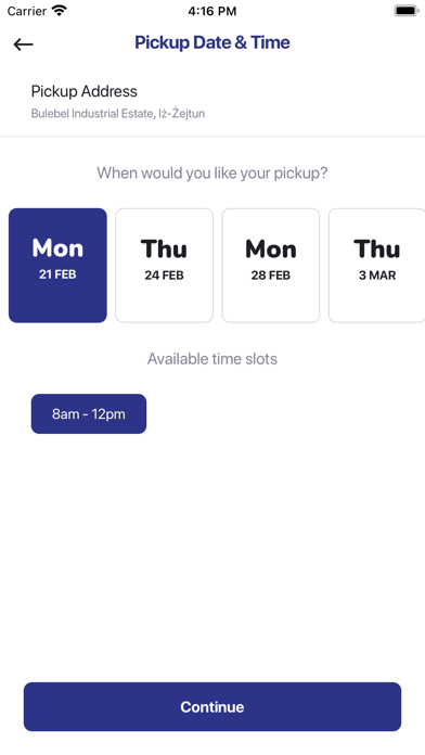 Swan Laundry & Dry Cleaning Screenshot