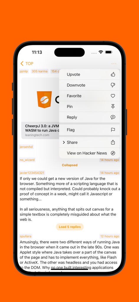 Z Combinator for Hacker News - News App | MWM