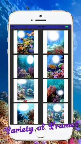 Game screenshot Underwater Photo Frames hack