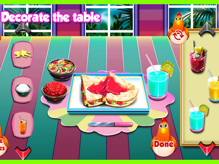 Chicken Quesadilla Cooking