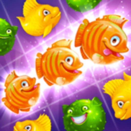 Mermaid match 3. Solve puzzle! iOS App